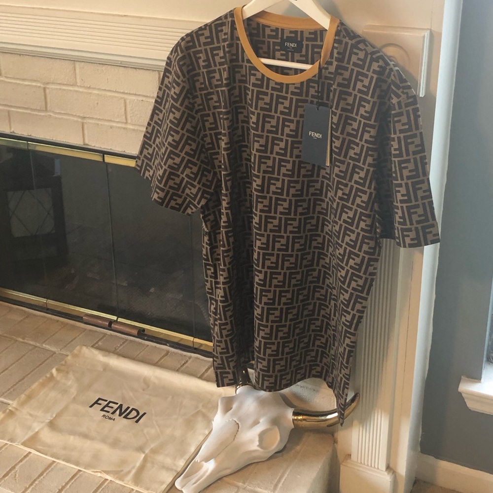 Fendi FF Logos T-Shirt